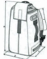 Camouflage Green Duffel Bag "Moss