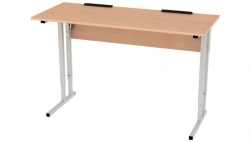 Adjustable Two-Seat Student Desk 4-6 Grade with Tilted Top 504.008