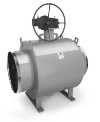 LD Steel Ball Valve KSHCPR DN800/700 PN2.5MPa with Reducer