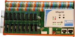 Analog Input Device with 16 Standard Voltage Signals, Group Galvanic Isolation, Sensor Power Supply (MIRag)