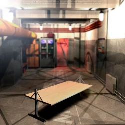 Metal Single-Level Bunk Beds for Civil Defense NZS-949-5/1 (NZS-5.121) / NR112 (Type V B-949.00.00.000-02)