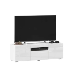 Brooklyn TV Stand 1200 - White Gloss, Model LD.685040.000