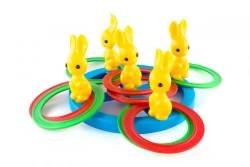 Classic Ring Toss Game "Bunnies" 1/25