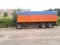 Dump Trailer NEFAZ-8560-05 with Pneumatic Suspension
