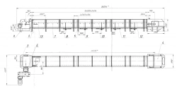 Scraper Conveyor for Transporting Anthracite and Coal at Angles Up to 40 Degrees KSGS-10MK