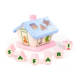 Safari Themed Playhouse for Kids (Blue), Model 90300