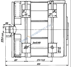 Asynchronous Traction Motor DTA-350M