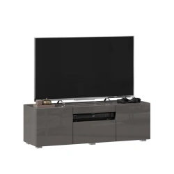 Brooklyn TV Stand 1200 Onyx Grey Gloss, Model LD.685040.000