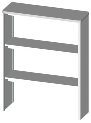 Laboratory Extension NP 900-3 for Hospital Furniture Set LABROMED-3