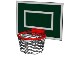 Basketball Ring for Preschool and School Use - M121