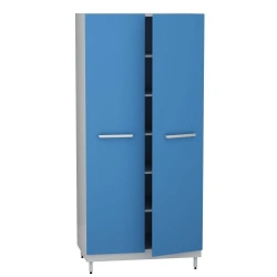 Medical Storage Cabinet with Adjustable Shelves, Model DM-4-101-18.K2.F4