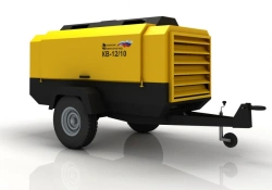 Mobile Compressor Station KV-12/10P for Heavy-Duty Applications
