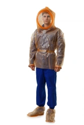 Combined Hose Protective Gear for Radioactive Substances: Pneumatic Jacket PC-1a without Communication Device