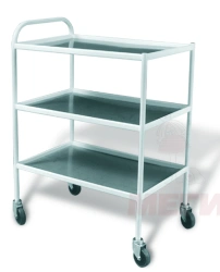 Mobile Procedure Table with Three Glass Shelves, SPp-02-MSK (502-01)