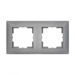 Maria Double Frame in Aluminum