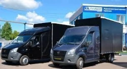 Isothermal or Refrigerated Cargo Truck 3009A with Gas Engine