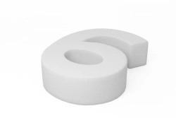 Soft Seating Puff for Public Spaces L12-P-6