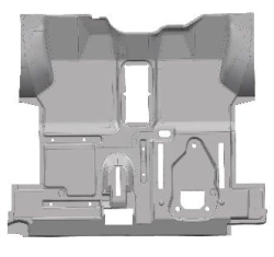 Decorative Floor Mat with Sound Insulation - Model 32212 5109014