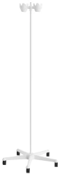 Medical IV Stand with Plastic Base and Holder, Model MSK-318M