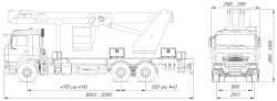 Transport Vehicle with Lifting Platform R180T, VА180T Velmash-S Type 57563 Modification 57530N