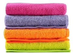 Soft Cotton Terry Towel - 100% Cotton, Various Colors and Sizes