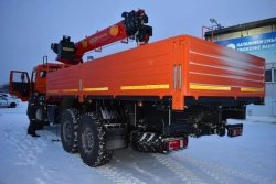 Special Cargo Truck with Crane Manipulator on Ural 4320 Chassis