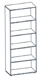 Library Shelf for Educational and Literary Materials - Alliance-S Brand