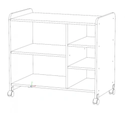 Portable Stand for Technical Training Equipment Type II
