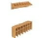 Floor Stand Hanger for Schools and Educational Institutions, Model VSHLT1.7