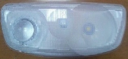 Cabin Lighting Fixture with LED, Model 54901-3714010/54901-3714011