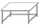 Chromatography Workbench with Reinforced Design (up to 250kg) SXr