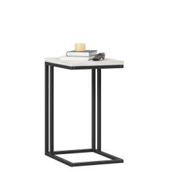 Elegant White Craft Oak Side Table - Techno LD.678270.000
