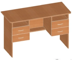 Teacher's Desk with Two Drawers, Model U.02.14