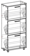 Shoe Cabinet - Custom Design and Size