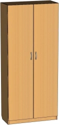 Wooden Clothes Wardrobe 700x350x1810