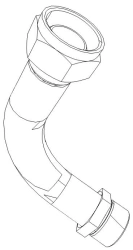 Cooling System Pipeline 3502-60-101SB for Bulldozer Parts