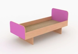 K-1 Bed with Durable LDP and PVC Edges