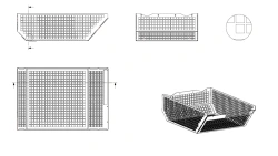Screening Grid for Seed Bunkers - Model 210941