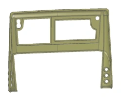 Complete Mask for LiAZ 5292 Bus, Component No. 529222-5601130-77