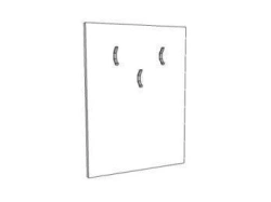 Hook Panel Hanger for Home and Office, Art. V01