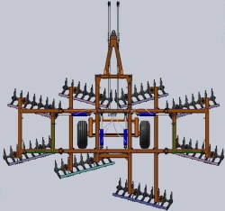 Heavy Disc Harrow BDT-7UK B for Soil Preparation