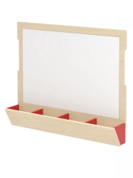 Compact Wall-Mounted Magnetic Whiteboard Panel