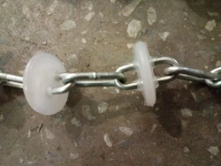 Hardened Conveyor Chain 42mm PA66 with 71.5mm Spacer Distance