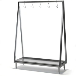 Stainless Steel Carcass Hanger Without Wheels for Food Processing