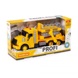 Profi Inertia Car with Lift (Yellow) - Model 89786