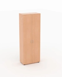 Clothes Wardrobe with Shelves and Rod, Model SHO 1/70