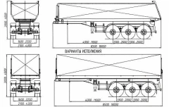 Dump Semi-Trailer 4589RB for Bulk Cargo Transport