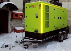 Car Trailer for Transportation of Construction and Road Equipment - Model 836907