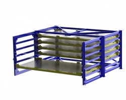 Metal Sheet Storage Rack for Horizontal Storage 3000x1500 mm