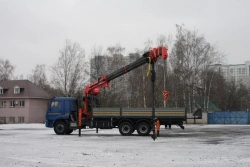 Hydraulic Crane Truck MKMA on KAMAZ 65117 Base Model 64K16N-UM